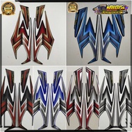 Yamaha RX king RX-King rxking 2004 striping sticker accessories standard body list