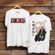 Áo Phông Shank Tóc Đỏ One Piece Tứ Hoàng Shanks Thư Pháp Cực Đẹp OP104