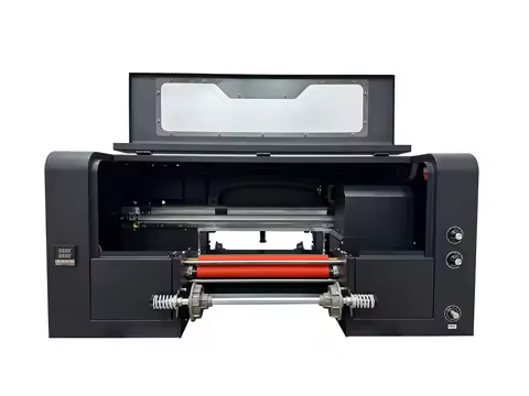 UV Sticker Impresora Printer 30cm with I3200 Xp600 Roll to Roll UV DTF Printer Sticker Printing with