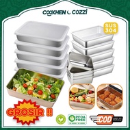NEWEST COOKHEN STAINLESS STEEL CONTAINER WITH LID FOOD CONTAINER STAINLESS VEGETABLE CONTAINER FOOD 