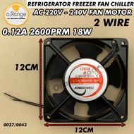 RERFIGERATOR FREEZER CHILLER FRIDGE AC 220V - 240V Cooling Fan Motor Peti Sejuk Motor Kipas Peti Ais