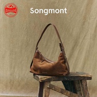 Songmont Premium Texture hobo Tote Bag Suede Underarm Commuter Dumpling Bag