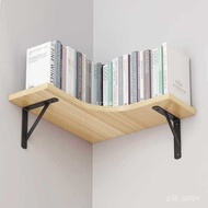 Corner Shelf Wall Bookshelf Wall Hanging Partition Corner Shelf Shelf Bedroom Wall Corner Triangle Storage Rack