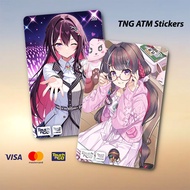 AZKI TNG - TOUCH N GO STICKER CARD / ATM CARD STICKER COVER, TNG CARD, ATM CARD