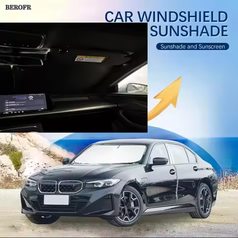 Car Windshield Sun Shade Covers Front Window Sunscreen UV Parasol For Bmw i3 2013-2021 Summer Car Ac
