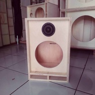 Box speaker miniscoop 8 inch dan tweeter