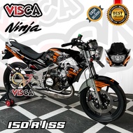 Decal Ninja R 150 SS Old Full Body Stiker Ninja 150 R Full Body Striping Ninja SS Old WOLF
