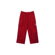9090 Military Cargo Pants Red Unused