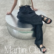 TGDA.CO - กางเกงผ้าขากระบอกใหญ่ Body girl รุ่น Martin Claire pants (พร้อมส่ง)