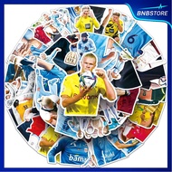 Shipped From Thailand 50 Pieces Of Erling Braut Haaland Football Superstar Sticker