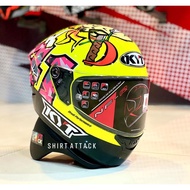 kyt helmet full face ☚KYT NFR Espargaro Misano dual visor full-face✺