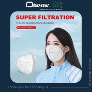 Set Of 10 Masks KN95, N95, Antimask - No Breathing Valve - 5 Layers Of Antibacterial, Anti-Dust PM 2.5