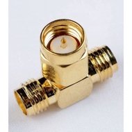 SMA Antenna Splitter Adaptor for Prepaid Broadbands (Globe at Home prepaid, Smart, PLDT)