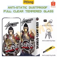 GORILLA TIGER VIVO V27 V27E ESD ANTI-STATIC DUSTPROOF CLEAR TEMPERED GLASS