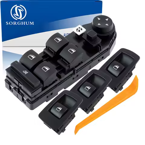 Power Window Switch For BMW E60 E61 5 Series E60 E61 520d 525d 523i 525i Master & Passenger Glass Bu