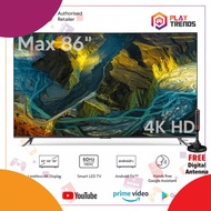 Xiaomi Mi TV Max 86” 4K UHD TV 4K Smart Android TV 120Hz Display 3GB RAM 32GB STORAGE WIFI Smart TV Google Chromecast