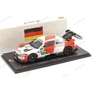 DTM Racing Model 1: 43 Spark Audi RS5 German RV Master Racing Champion Rast DTM Class Consignor Cham