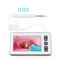 Digital Otoscope with 4.3 inch Screen 1080p HD Smart Visual Ear Camera Ear Wax Removal Tool Camera S