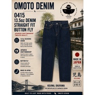 OMOTO DENIM 0415 13.5oz DENIM STRAIGHT FIT BUTTON FLY