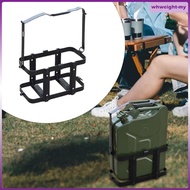 [WhweightMY] Jerry Gas Can Holder Rack Accessory Carbon Steel Replacement Jerry Gas Can Mount