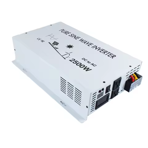 Off Grid Power Inverter 2500W 24V to 110V Pure Sine Wave Solar Inverter 12V/36V/48V/60V/72V/96V DC t