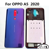 6.5 inch For Oppo A5 2020 Battery Cover Door Housing case parts for OPPO A5 2020 Middle frame