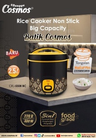 baru Rice Cooker Magic Com COSMOS RJ-5508BC Batik Kapasitas 2.5L Jumbo