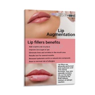 Wall Poster Manicurist Beauty Salon Facial Skin Esthetician Beauty Salon Poster Lip Filler Poster (2