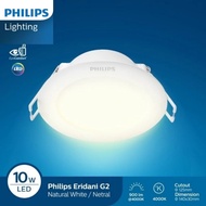 Led Panel Philips Emws 10watt Natural White DL190B - Downlight Philips Eiginal Natural White