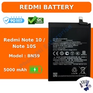Redmi Battery Compatible for Redmi Note 10 / Note 10S Battery BN59