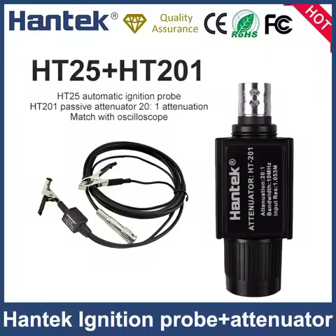 Hantek Automotive Oscilloscope Probe HT25 OF HANTEK 1008C 6022BE 6074B Emeters Ignition Capacitive H