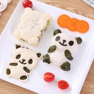 [Hare.D]熊貓造型飯糰模具 貓熊 DIY 飯糰 便當 露營野餐 三明治模具 曲奇 餅乾模具 日式便當