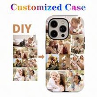One-Click Customized Photo Phone Case - Customize 9 Memorial Photos, Personal Phone Case With Family
