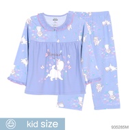 Josilins ชุดนอน เด็กหญิง ป้าย momoji ลิขสิทธิ์ ดิสนีย์ Disney Marie แมวมารี เสื้อแขนยาว ขายาว ผ้ายืด