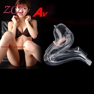 M-Type Leg Sex Inflatable Doll With Pussy， Transparent Inflatable Doll For Woman， Life Size Body Inf