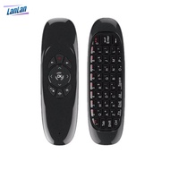 Lanlan C120 Fly Air Mouse Wireless Keyboard 2.4G Smart Remote Control G64 Rechargeable Smart Keyboard Mouse For Android Tv Box