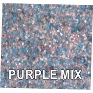 PURPLE MIX 💥 FLAKE COLOUR 💥 ( Colour Flake Only ) For Floor Wall Serpihan Berwarna Lantai Tandas Epoxy Flake Coating