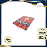 [PACK] Kiky Campus Notebook 40 Sheets 1 PACK Contains 5 Campus Books