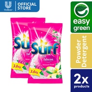 [BUNDLE OF 2] Surf Blossom Fresh Laundry Powder Detergent 3.6KG Pouch