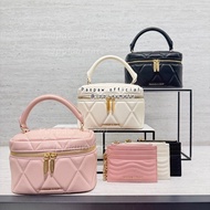 Charles & keith Arwen Quilted Top Handle Vanity Bag : CK2-80782534 Authentic From The Shop