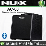 NUX AC-60 Stageman II 60 Watts Acoustic Guitar Amp with Bluetooth Amplifier (AC60 AC 60)