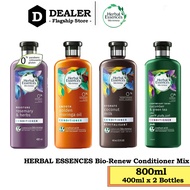 [Whosale Price $6.75] Herbal Essences Bio Renew Conditioner (400ml x2) - Dealer Flagship Store