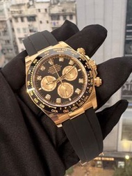 💎Rolex Daytona 126518LN 黑面鑽石