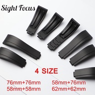 Super Grade 20mm Fluo FKM Rubber Watch Band For Rolex Strap Daytona Submariner GMT SEAMARSTER Yacht 