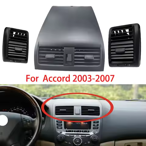 For Accord 2003-2007 2.0L 2.4L 3.0L Instrument panel air outlet Left and right air outlets of the ce