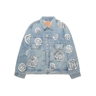 Stussy & Denim Tears Type 2 Jacket Light Indigo 8029026 Unused