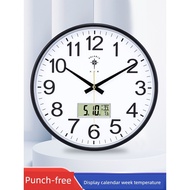 jam dinding jam dinding aesthetic Jam Dinding Senyap Kreatif Kalendar Bulat Polaris