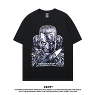 Terminator T-1000 Tee-Black (Black) by XSHT