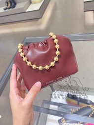 ❤️CHARLES&amp;KEITH.新款毛毛圓珠鍊水桶包 新加坡代購 專櫃正品 代購小CK