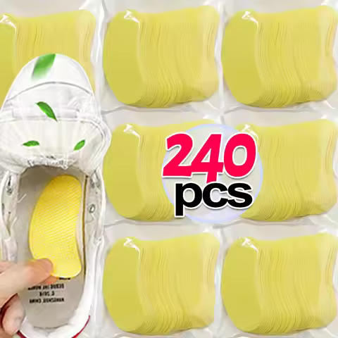 12/240pc Shoes Odor Remover Deodorant Patch Lemon Athlete's Foot Soothing Insole Stickers Antibacter